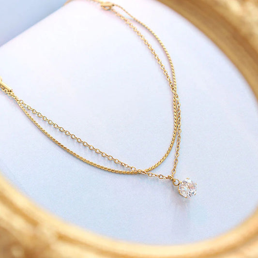 Elegant 18K Gold Plated S-Chain Bracelet